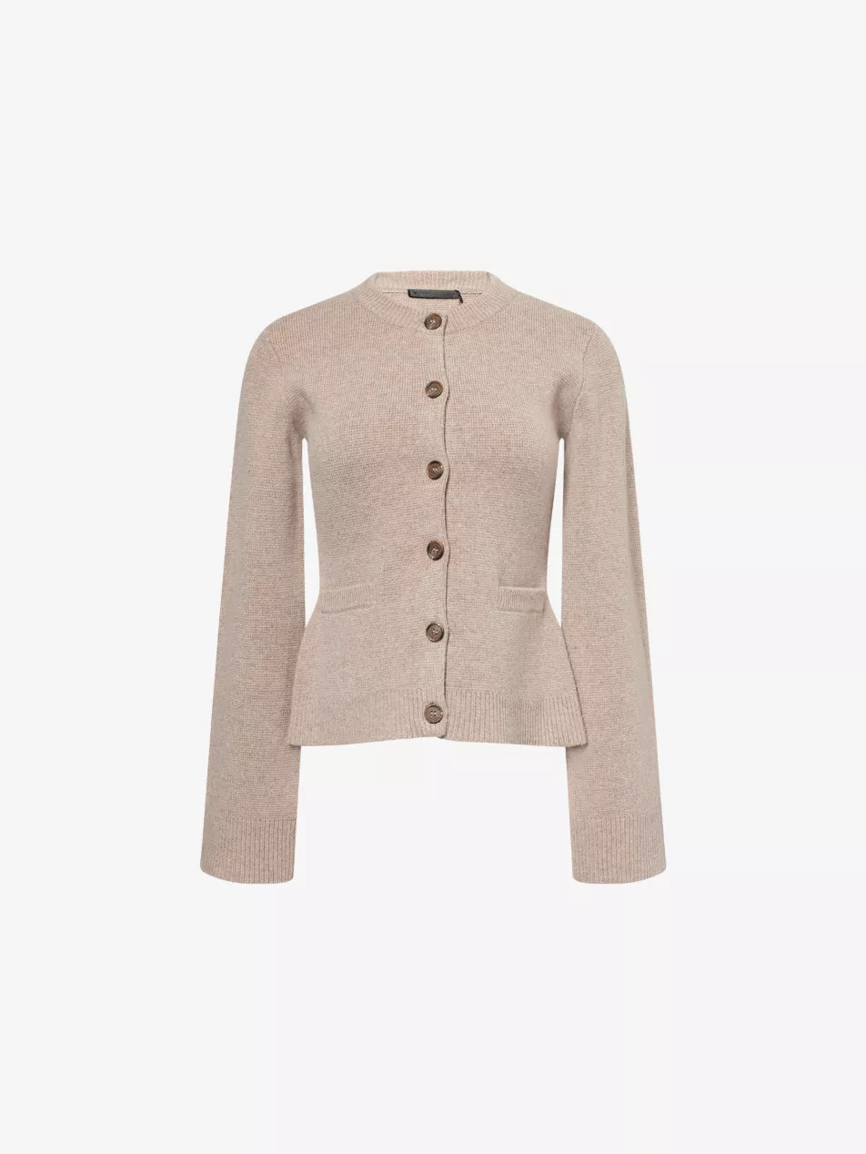 Cooper Round-Neck Wool And Cashmere Cardigan | Selfridges