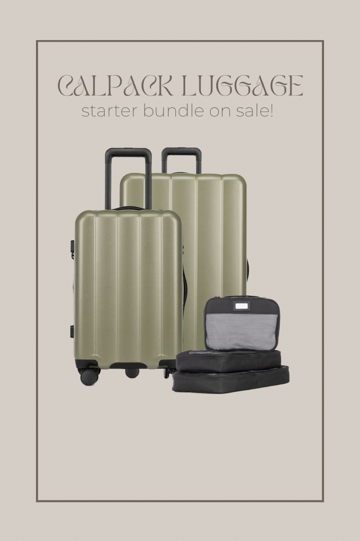 my favorite luggage brand is having a huge sale - starter bundle for $299!

#LTKtravel #LTKsalealert #LTKFind