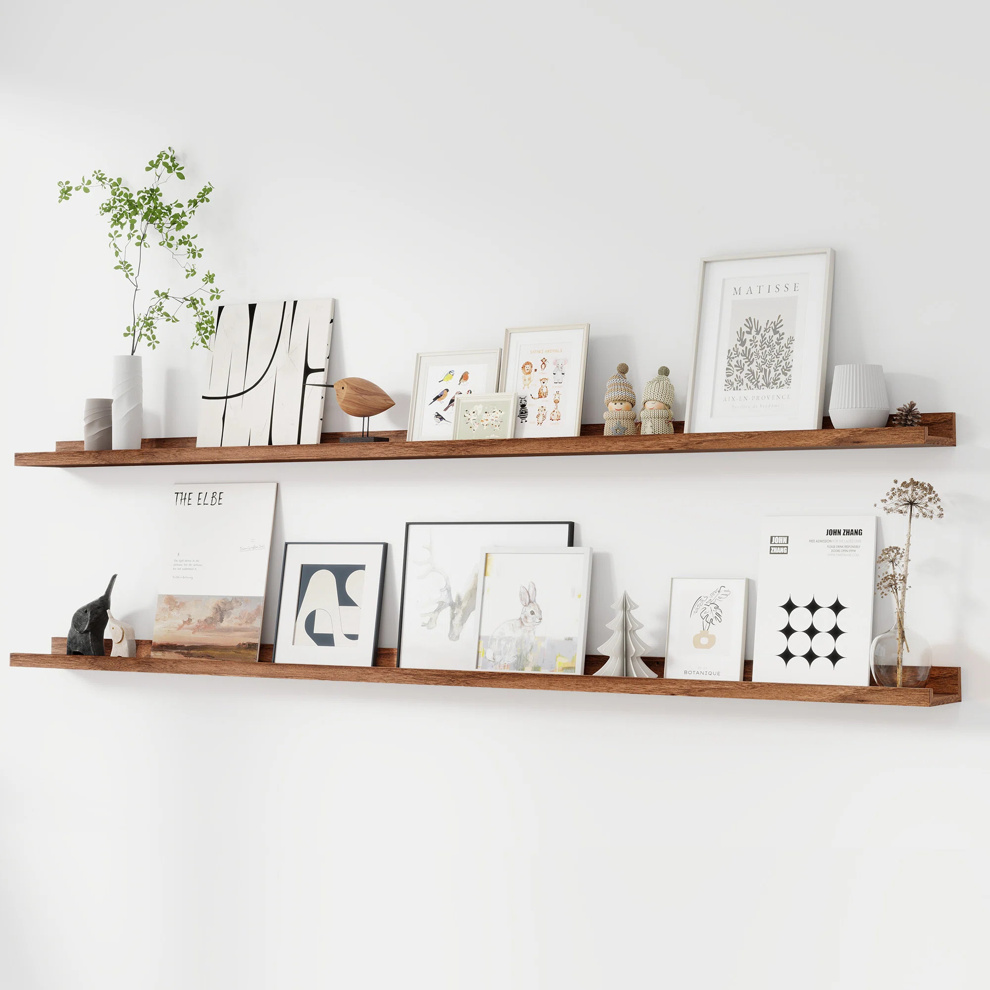 Darlicia 2 Piece Picture Ledge Wall Mounted Shelf | Wayfair North America