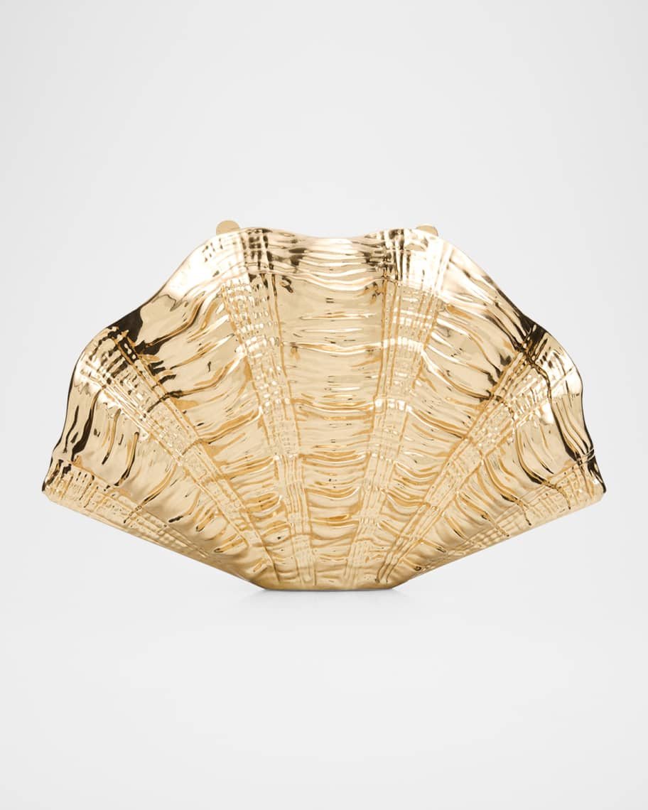 SIMKHAI Venus Shell Minaudiere Clutch Bag | Neiman Marcus