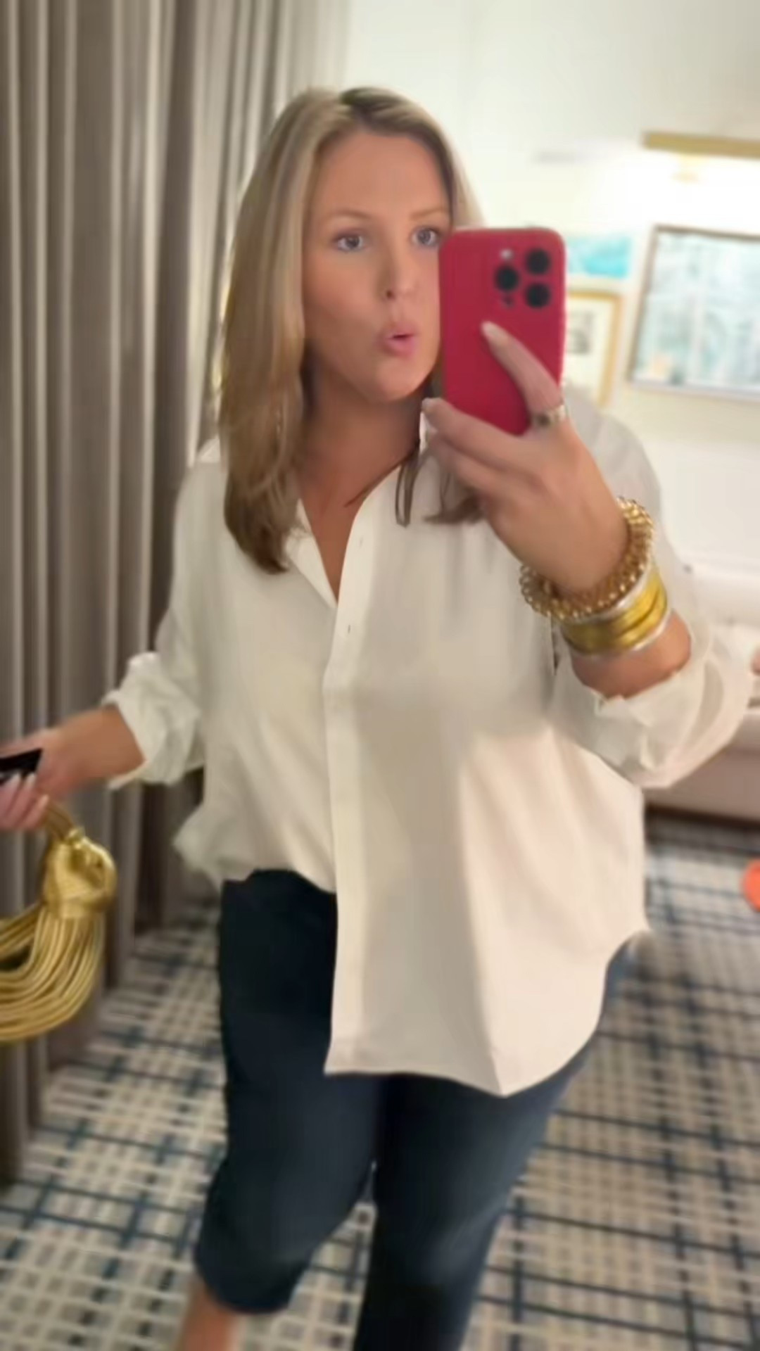 OOTN for the #ltkcon Spanx dinner! Wearing a 2X in both! SPANX SALE ALERT!! Use code DENIM360 for 15% off ALL customers returning and new on any of the new 360 jeans!!!!! The code expires tonight at midnight EST!! 

Plus size fashion, spanx jeans, everyday outfit idea, denim jeans, midsize fashion, chic style, trendy fashionn

#LTKPlusSize #LTKCon #LTKSaleAlert