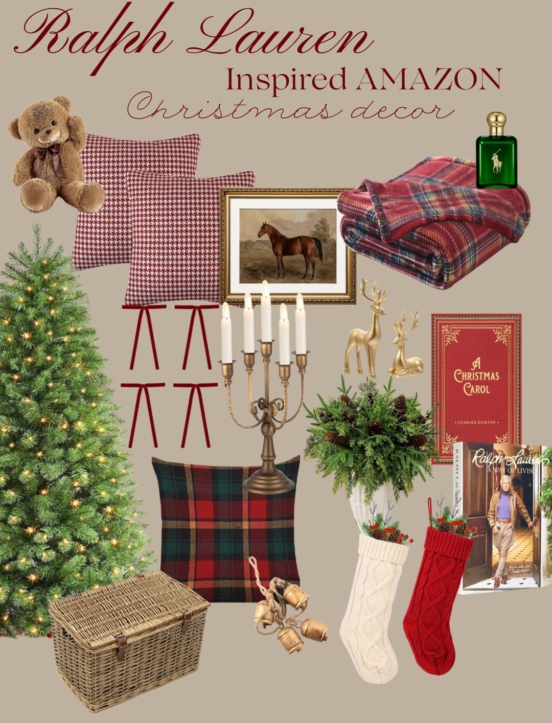 Ralph lauren inspired Christmas 🎄✨

#LTKwinter #LTKfestive #LTKgiftguide