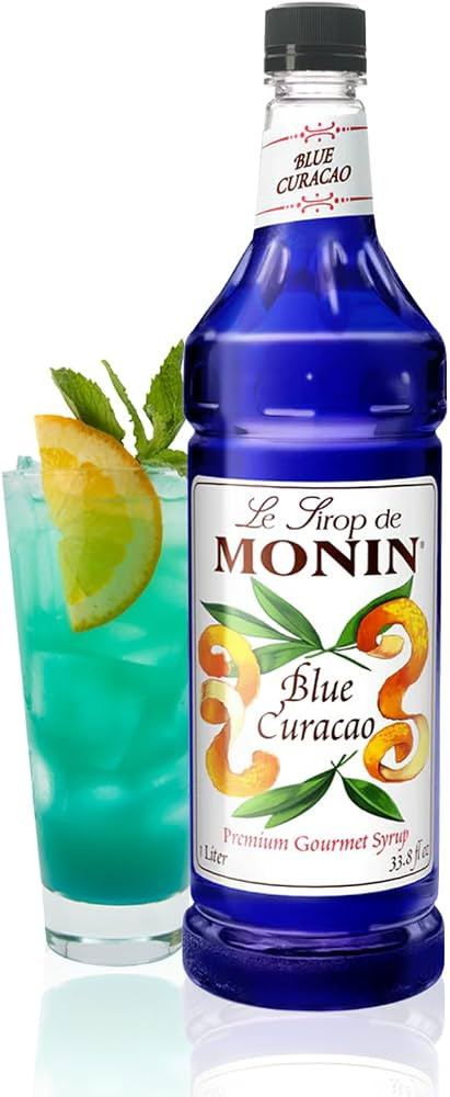 Monin Flavored Syrup, Blue Curacao, 1 L | Amazon (CA)