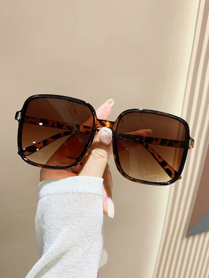 Square Frame Fashion Glasses Oversized Shades perfect For Parties, Costumes & Gifts | SHEIN