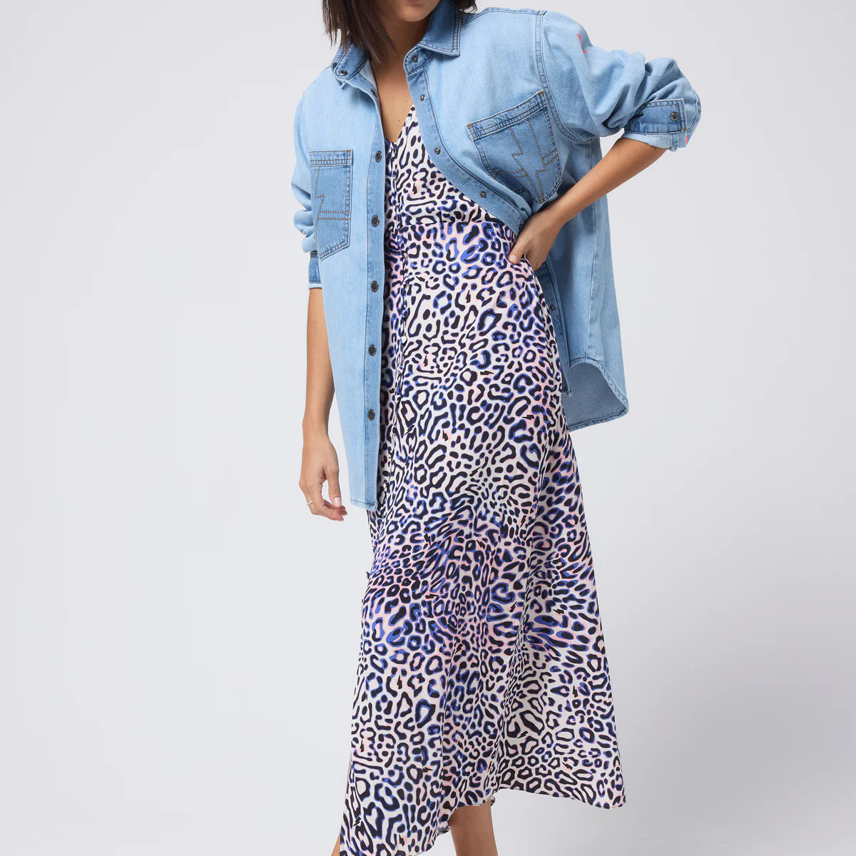 Pale Indigo Relaxed Denim Shirt Scamp & Dude | Scamp & Dude