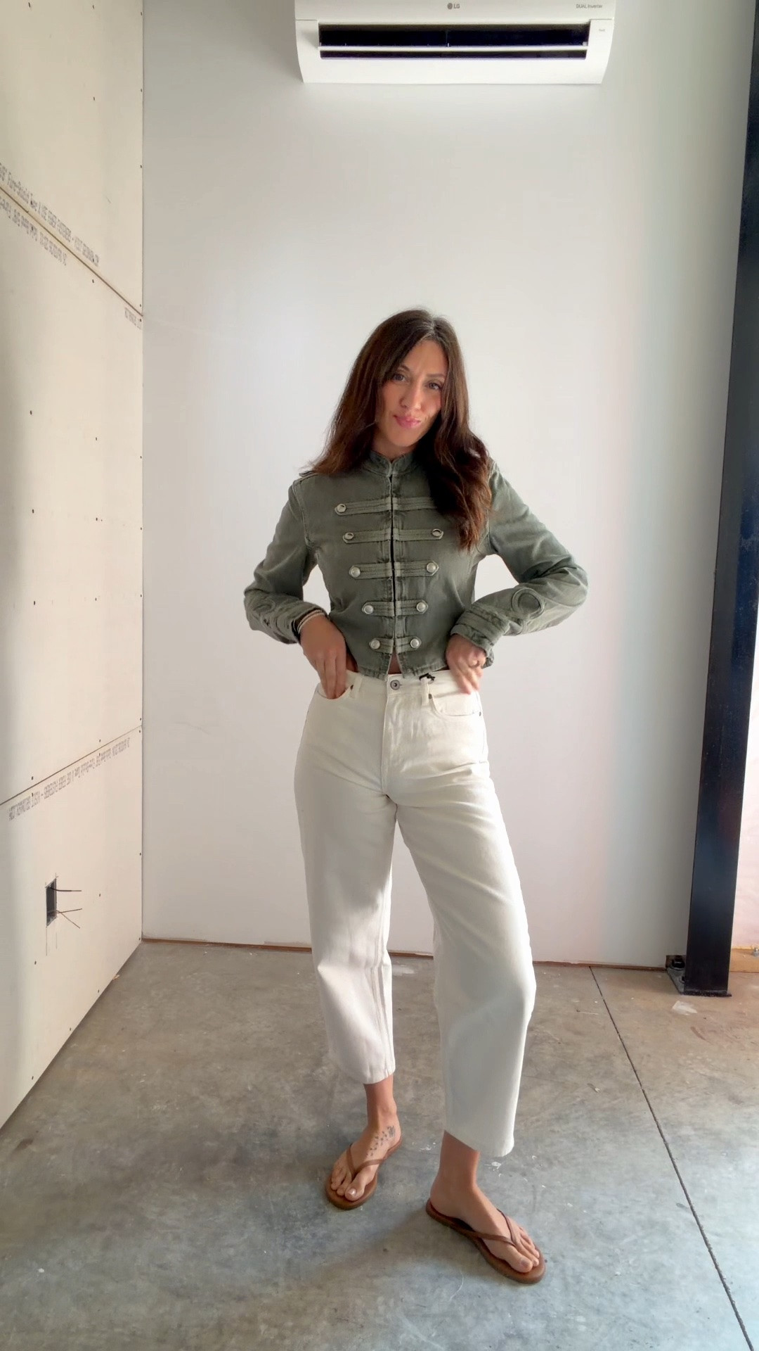 Wearing the small top and 27” denim

#LTKootd #LTKOver40 #LTKSeasonal