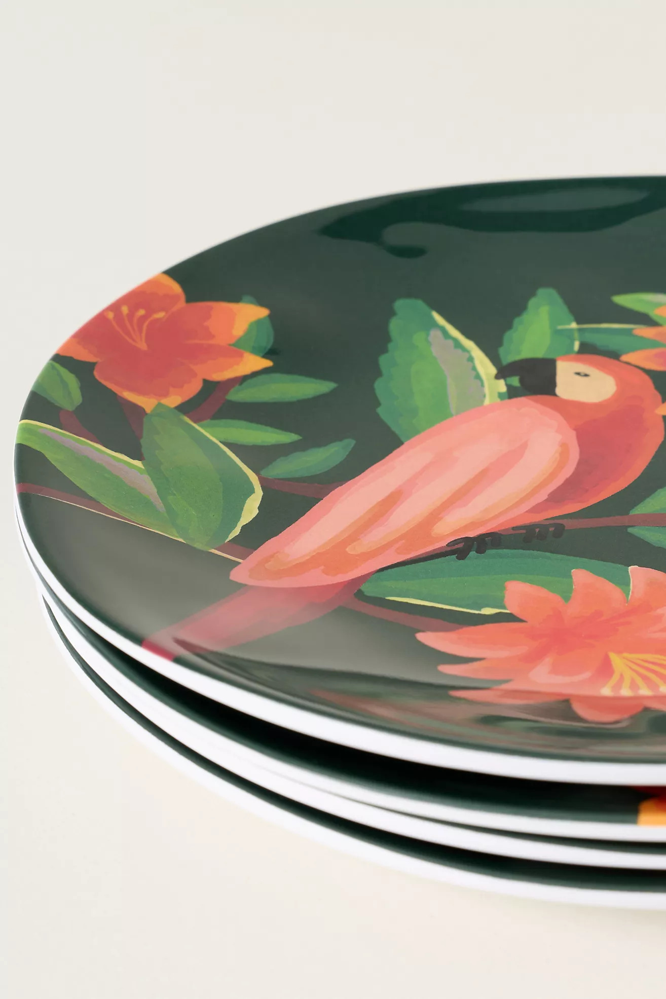 Farm Rio x Anthropologie Melamine Dessert Plates, Set of 4 | Anthropologie (US)