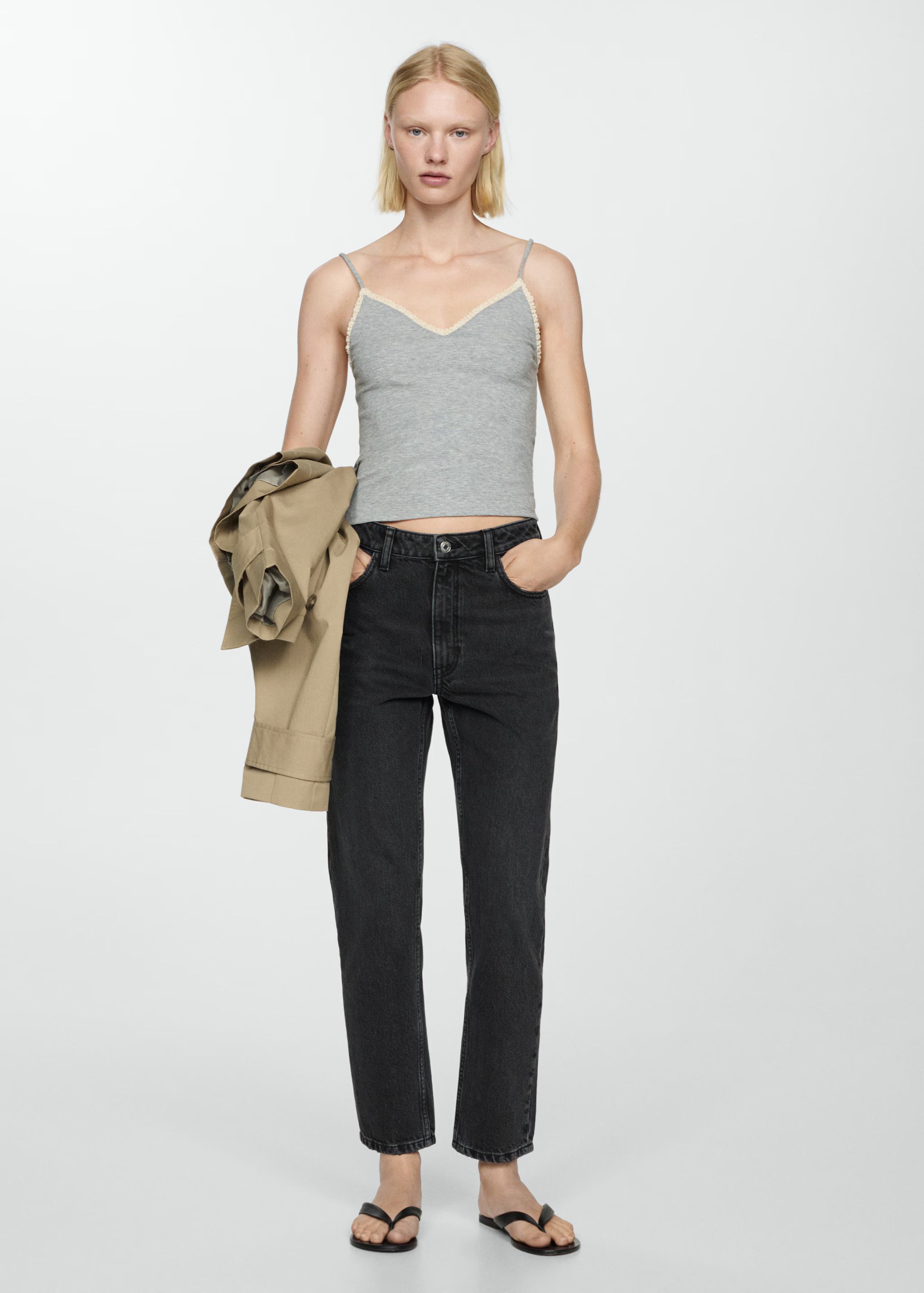 Mom2000 high-rise jeans - Woman | MANGO USA | MANGO (US)