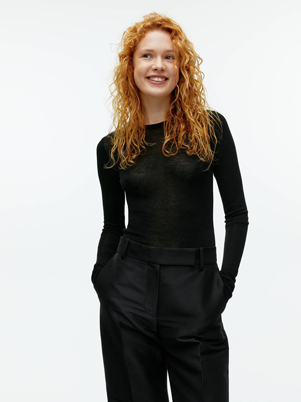 Long-Sleeved Merino Top
				
				£45 | ARKET (US&UK)