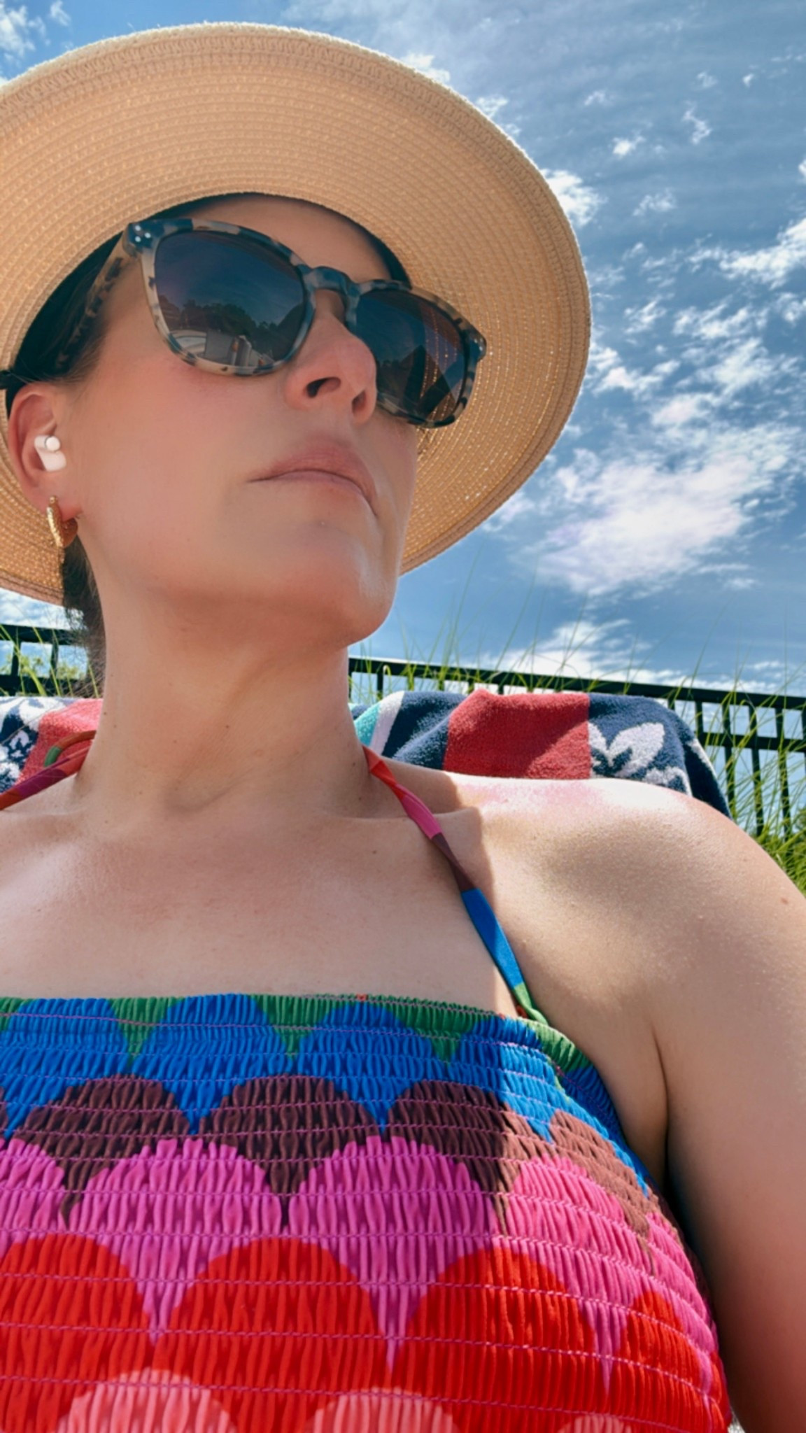 I love Boden for everything, but nothing beats their swimsuits for me. They are so well-made, they don’t fade, they don’t stretch out and they fit beautifully. I ordered two this year, including this one. The smocked fabric, pattern and colors are 😍😍😍 the reviews said this one fits snuggly so I ordered one size up. It fits well, but I do think I could’ve also gone with my regular size. #ltkmidsize

#LTKSwim #LTKOver40 #LTKSaleAlert