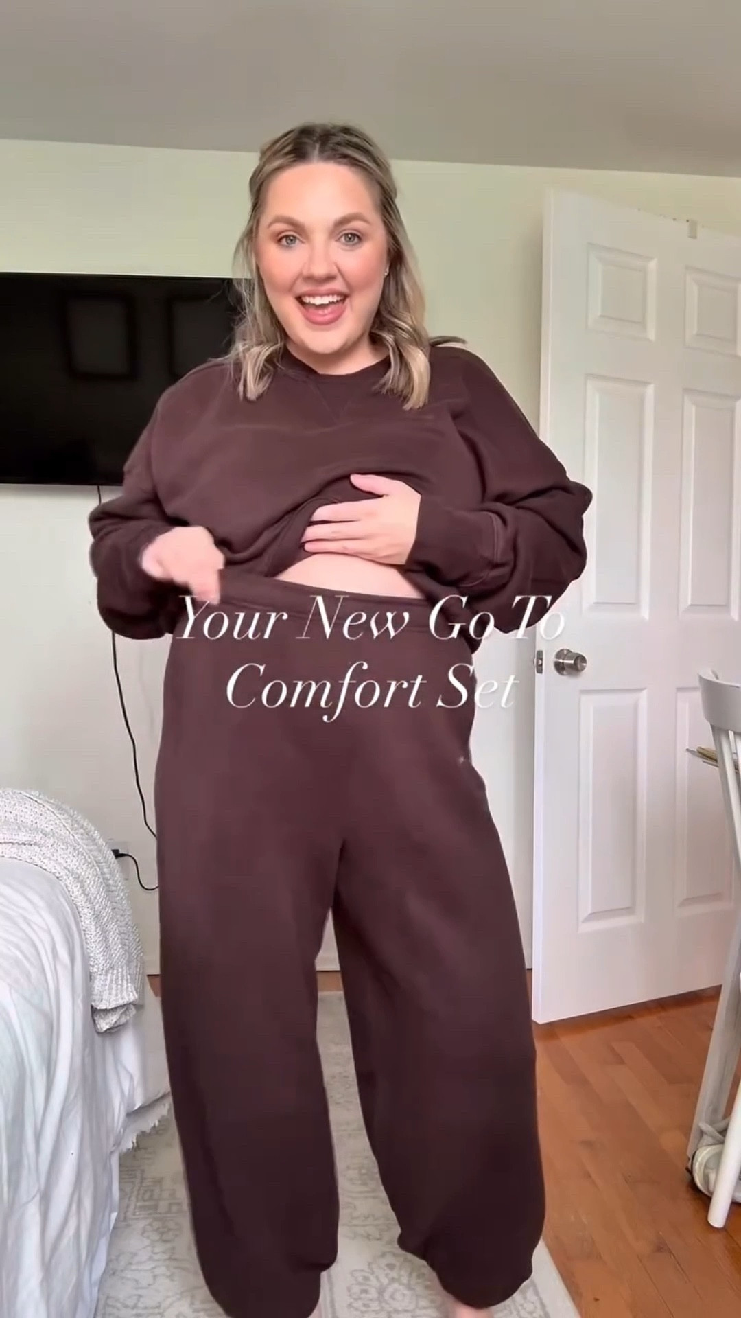 40% off this incredible crew neck 

One of my favorite things in life is comfort clothes. It can be any article of clothing. But when you put it on, you just feel at ease. I have a few comfort t-shirts, sweat pants, and sweatshirts. 

I can already tell you this set is going to be a new comfort item for me. It’s extra snuggly, perfect for a crisp football Sunday. This color is 12/10 for your fall wardrobe. The joggers run large, so I sized down to a Medium, but stayed TTS in the crew - - large

#LTKStyleTip #LTKSaleAlert #LTKFindsUnder50