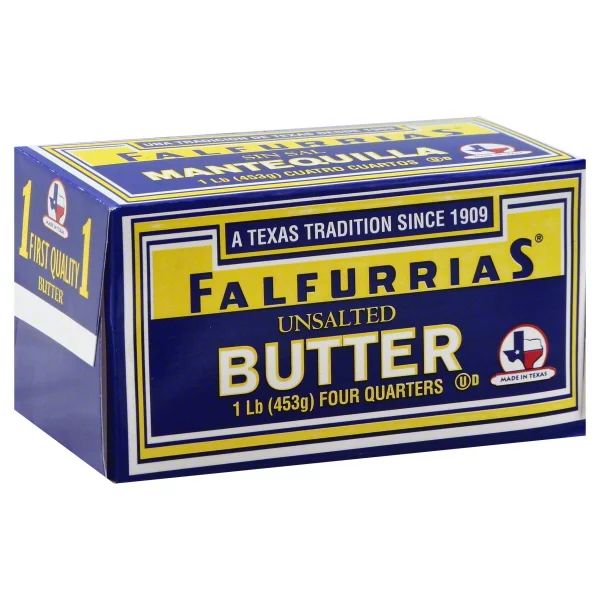 Falfurrias Unsalted Butter Sticks, 16 Oz., 4 Count | Walmart (US)