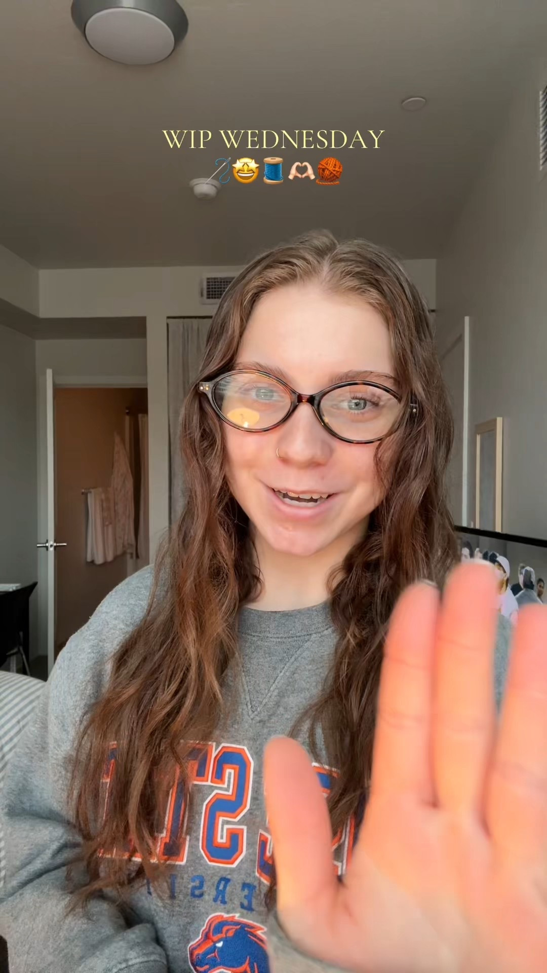 Glasses linked here!!!!🧵🧶🪡🫶🏻

#LTKvlog #LTKootd #LTKdayinmylife