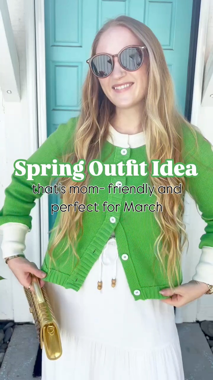 spring OOTD 💚 that's perfect for March and St. Patrick's Day! Free People look for less sweater and one of my favorite maxi skirts with gold sandals and east/west bag. 

Wearing L in sweater and skirt at 150 lbs and 5'7" for reference.

spring outfit, amazon spring outfit, spring ootd, spring mom style, spring haul, amazon haul, easy outfit idea, maxi skirt, free people style, free people look for less, mom style, elevated casual, spring outfit ideas, spring style, spring style inspo 

 #LTKFindsUnder50 #LTKFindsUnder100 #LTKStyleTip