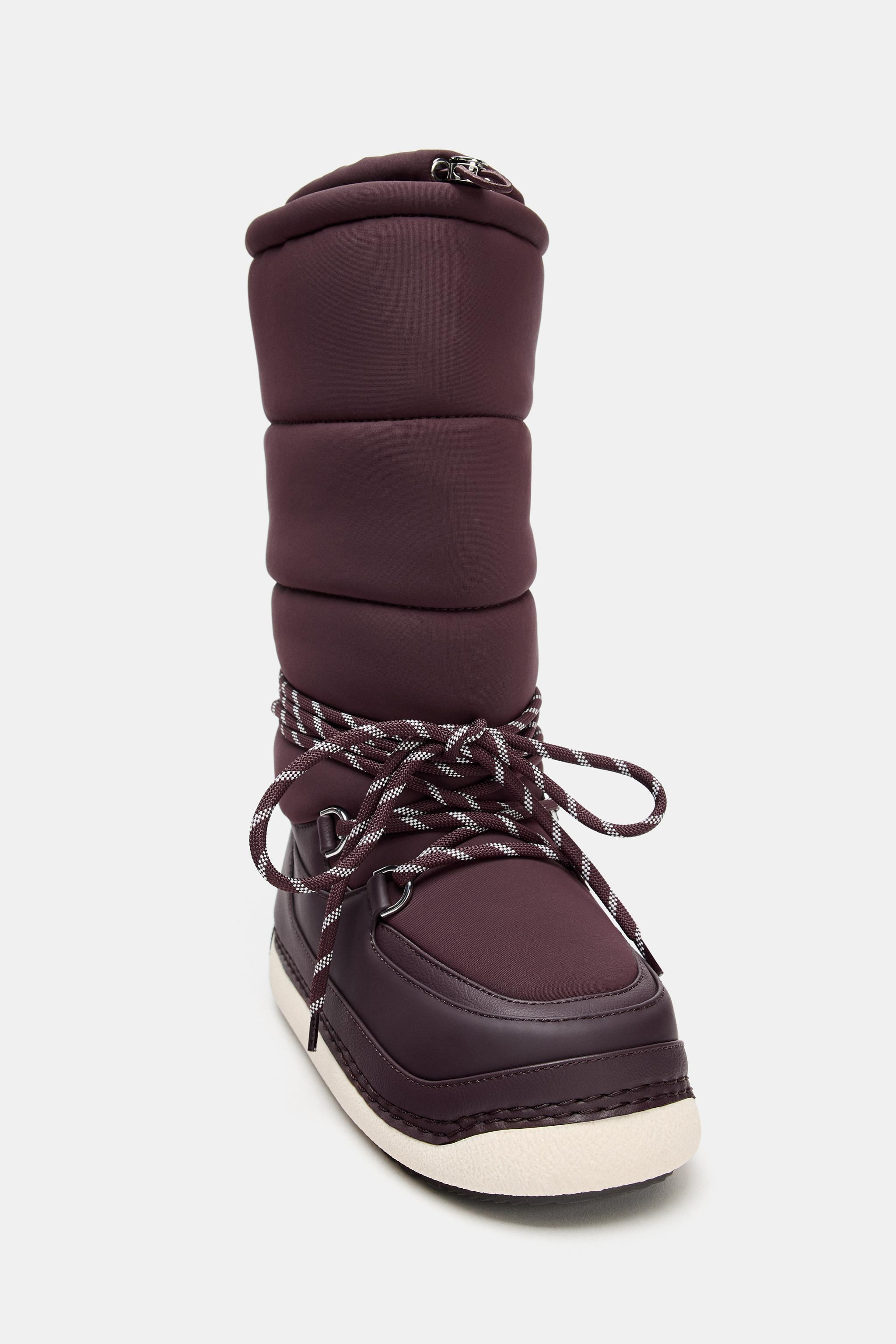 LACED BOOTS SKI COLLECTION | Zara US