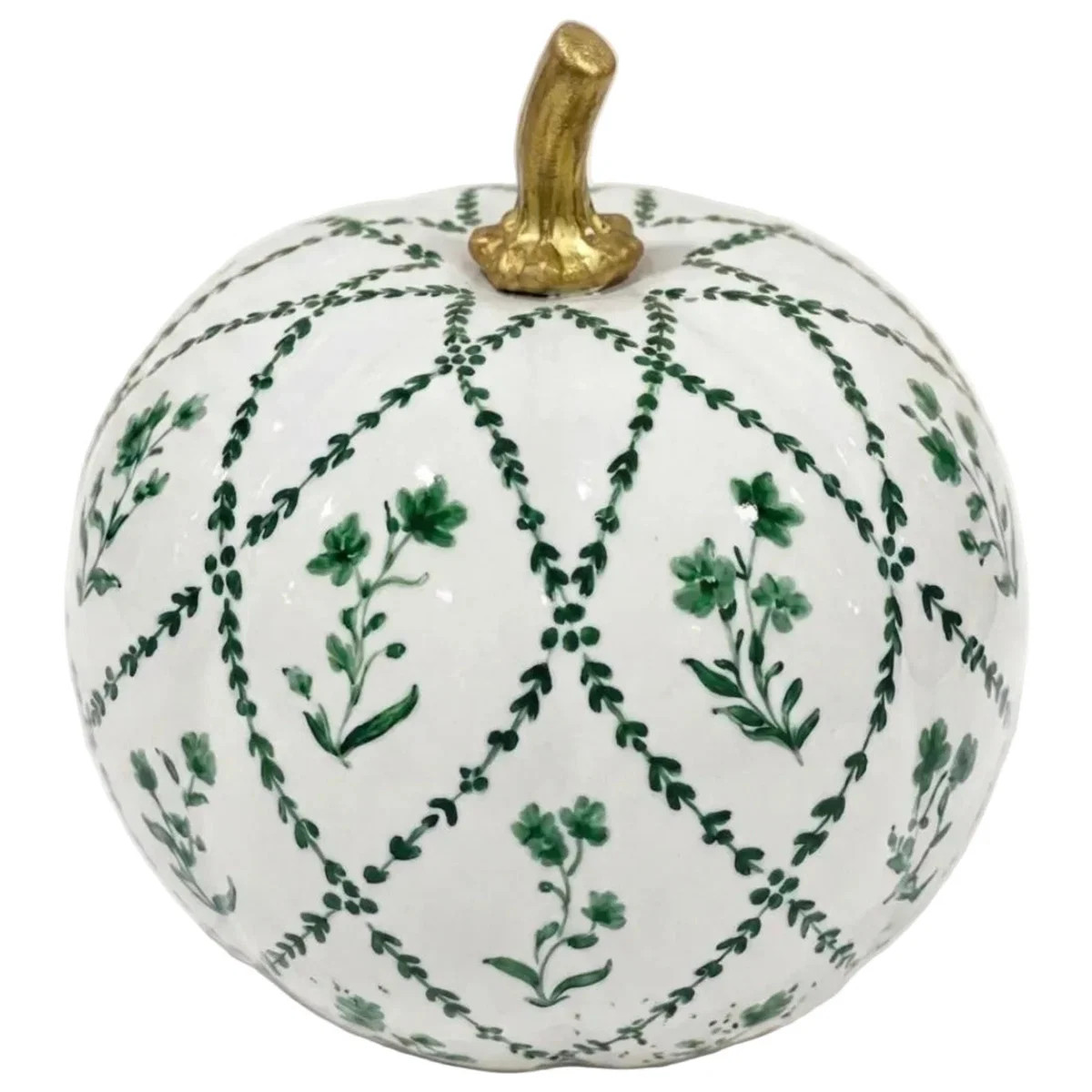 Green Garden Trellis Pumpkin | The Well Appointed House, LLC