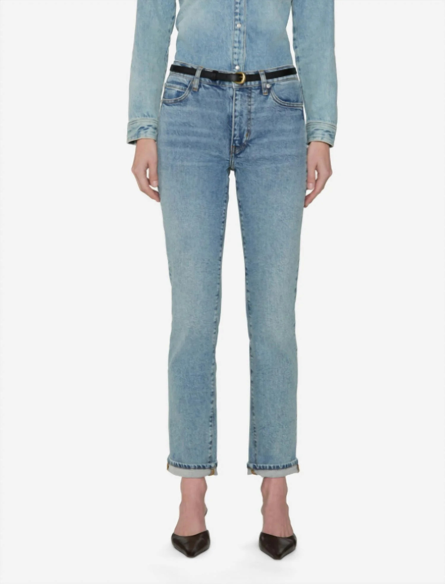Women's The Borrowed Dolly Jeans In Grey | Shop Simon