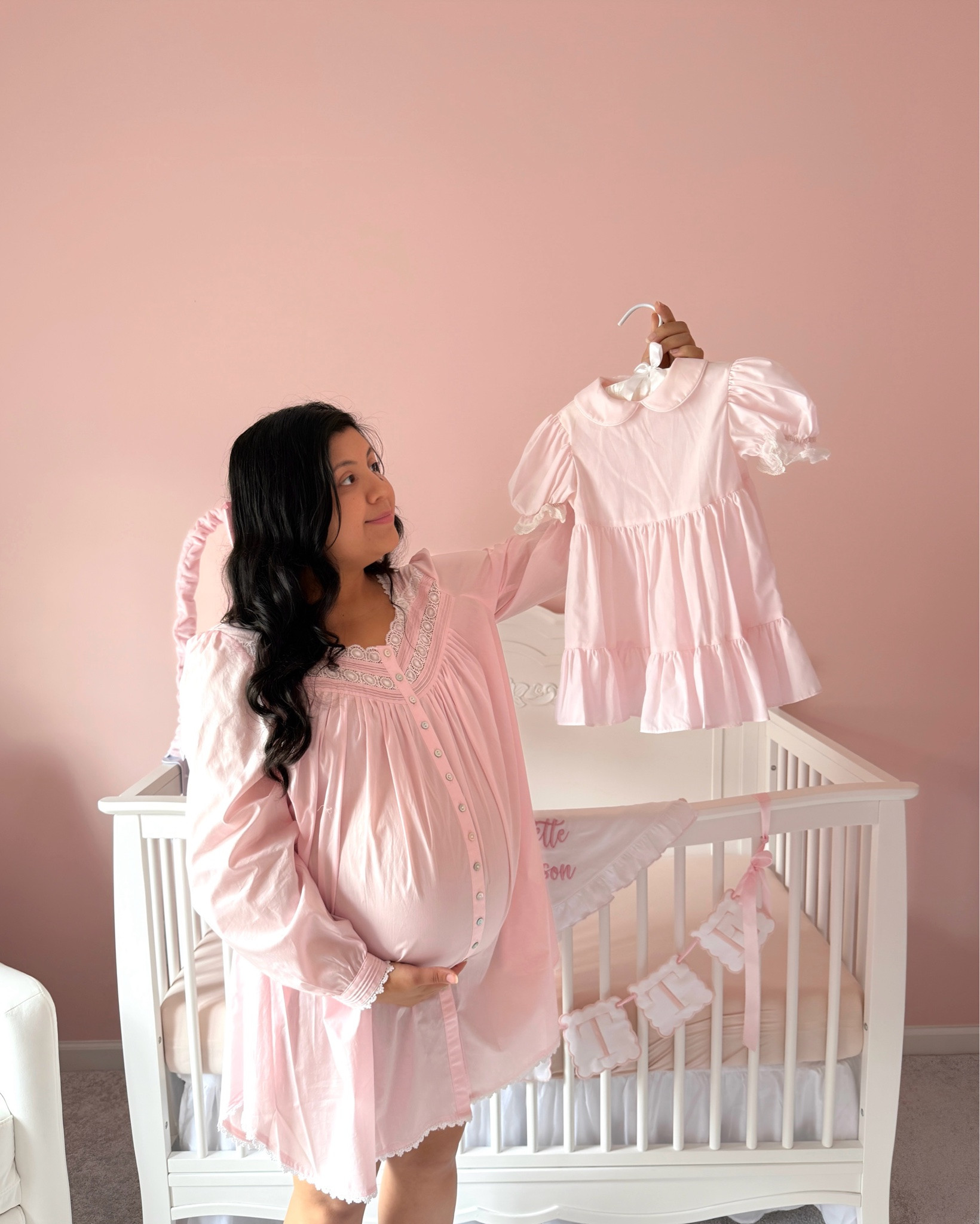 It’s more than a color , Colette I hope you’re ready for a pink and whimsical world 🩷🎀💌🌸🍼

#pink #pfg #momtobe #girlmom #nursery