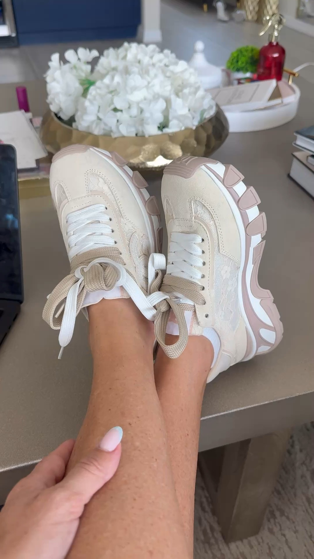 These sneakers have officially earned a permanent spot in my closet. 🤍

I love finding pieces that I don’t have to think twice about. They’re comfortable enough for long days, easy to style with almost anything, and the neutral color goes with my whole wardrobe. Running for my appointment all comfortable yet stylish. 

neutral sneakers, comfortable walking shoes, everyday sneakers, casual wardrobe, travel shoes, fall fashion, Amazon shoes, everyday essentials

#LTKootd #LTKdayinmylife #LTKActive