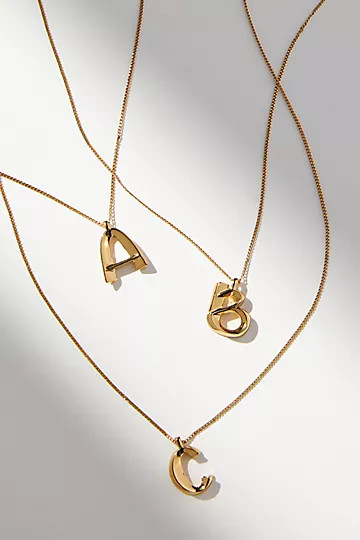 Jenny Bird Monogram Necklace | Anthropologie (US)