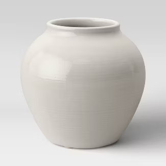 Ceramic Vase Ivory - Threshold™ | Target