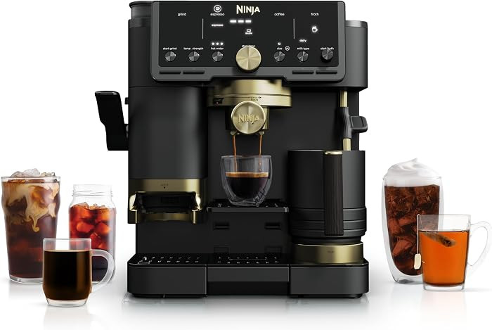 Ninja Luxe\u2122 Caf\u00e9 Pro designed by David Beckham, Espresso Machine, Drip Coffee, Cold Bre... | Amazon (US)