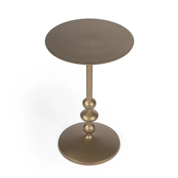 Derrell Aluminum Pedestal End Table | Wayfair North America