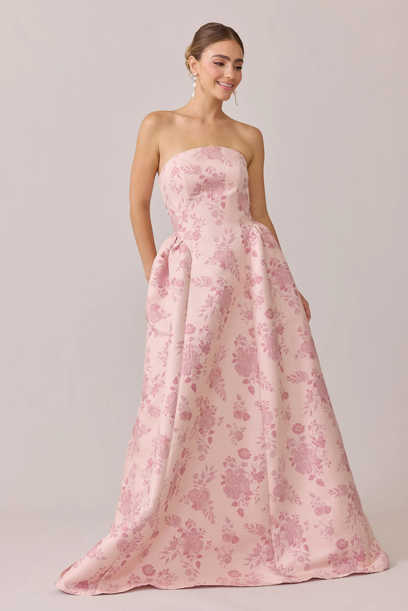 Sofia Jacquard Dress | Revelry