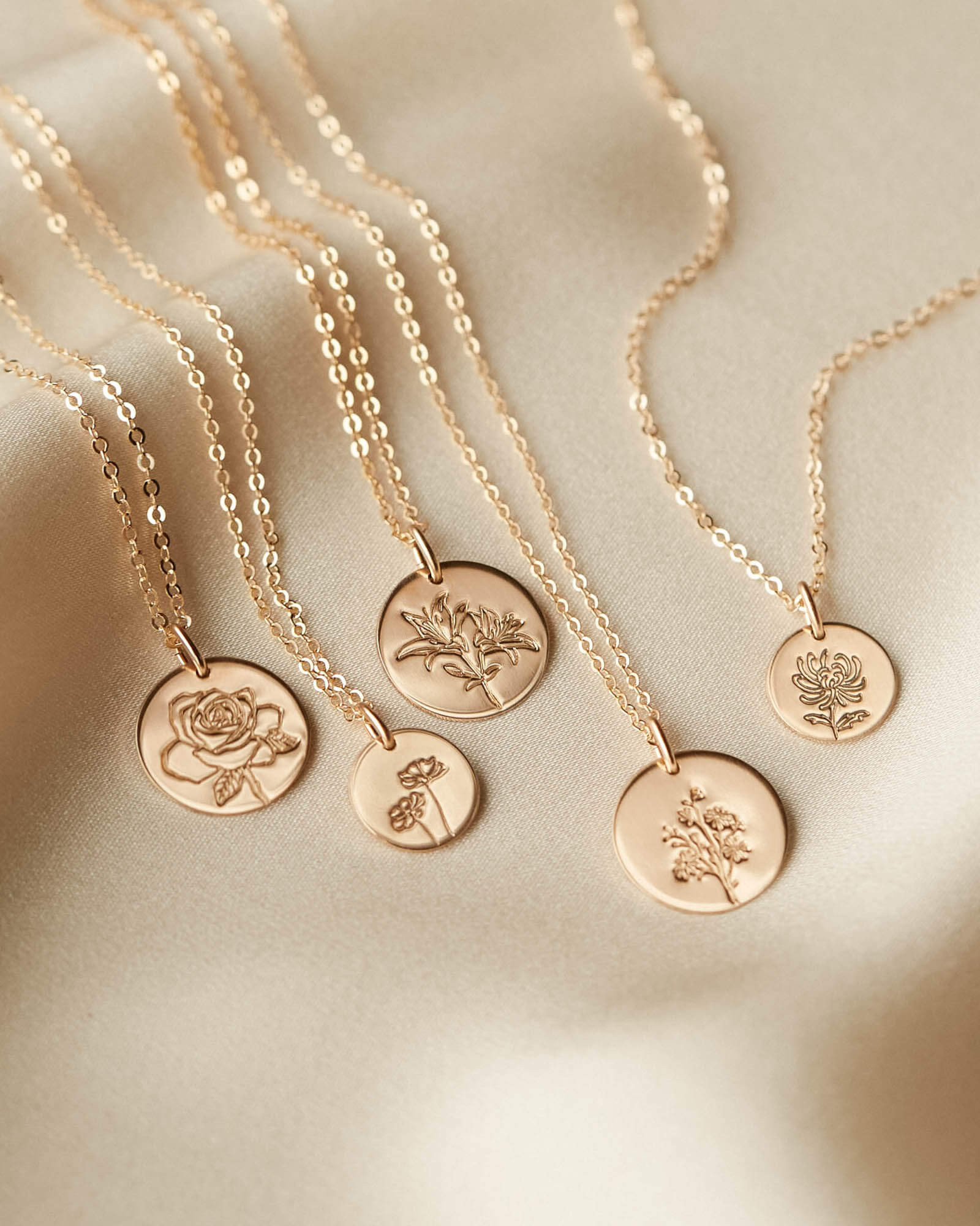 Birth Flower Necklace | GLDN