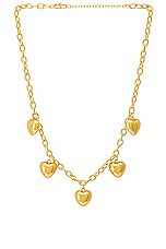 petit moments Hearts Necklace in Gold from Revolve.com | Revolve Clothing (Global)