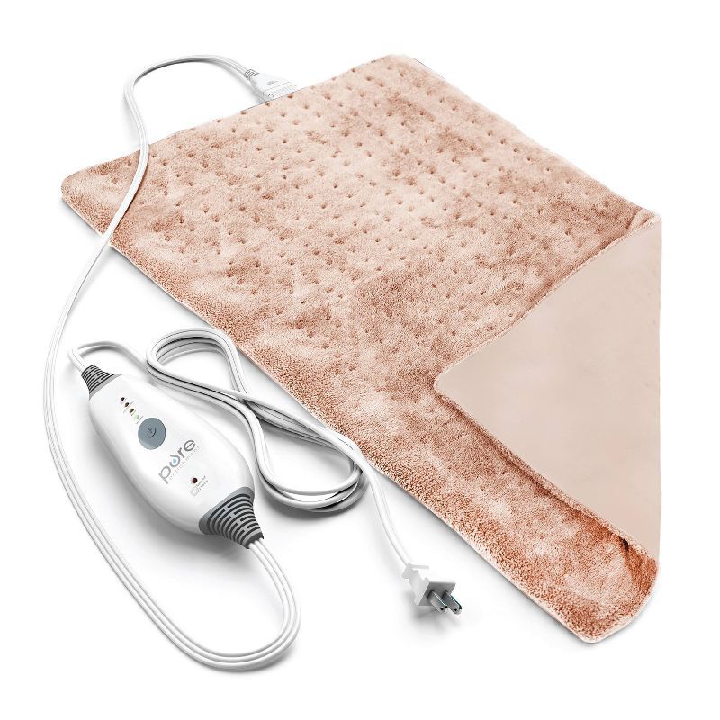 Pure Enrichment PureRelief Deluxe Heating Pad - 12&#34; x 24&#34; - Gray | Target