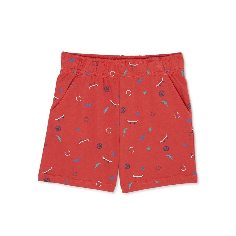 Garanimals Toddler Boy Print Jersey Shorts with Pockets, Sizes 18M-5T | Walmart (US)