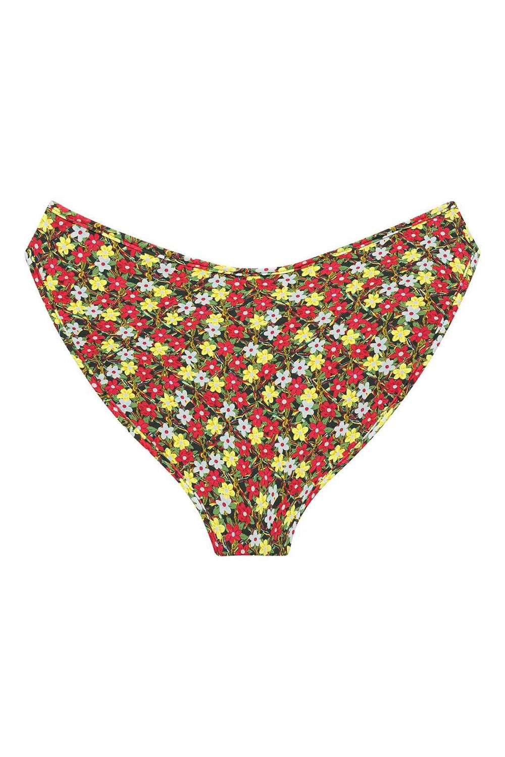 Sienna Floral Added Coverage Lulu Bikini Bottom | Montce