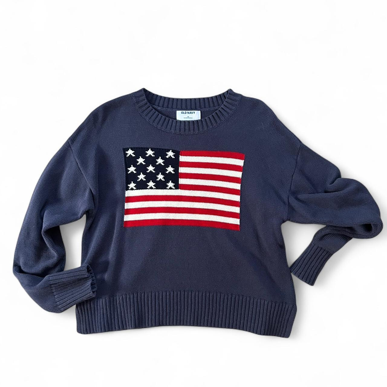 Old Navy Women's Sweater - Navy/Blue - XS | Depop US