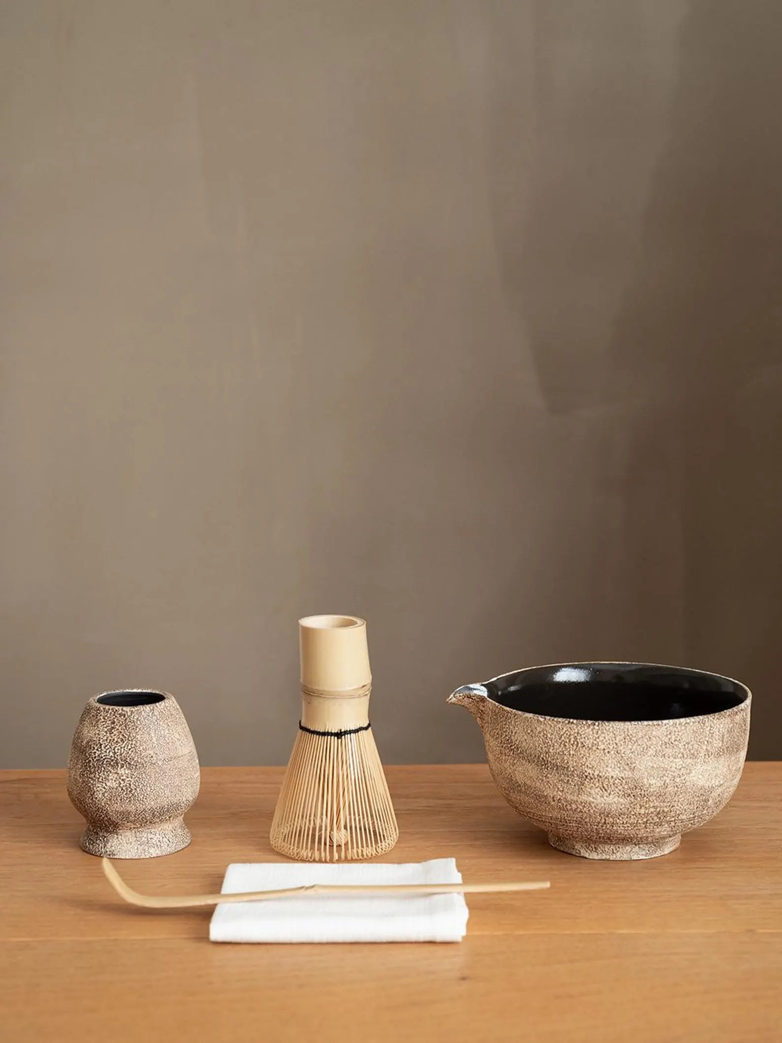 Authentic Japanese Wabi-Sabi Matcha Kit (Stone Vein Glaze), Ceramic Chawan Gift. | Etsy (Global)