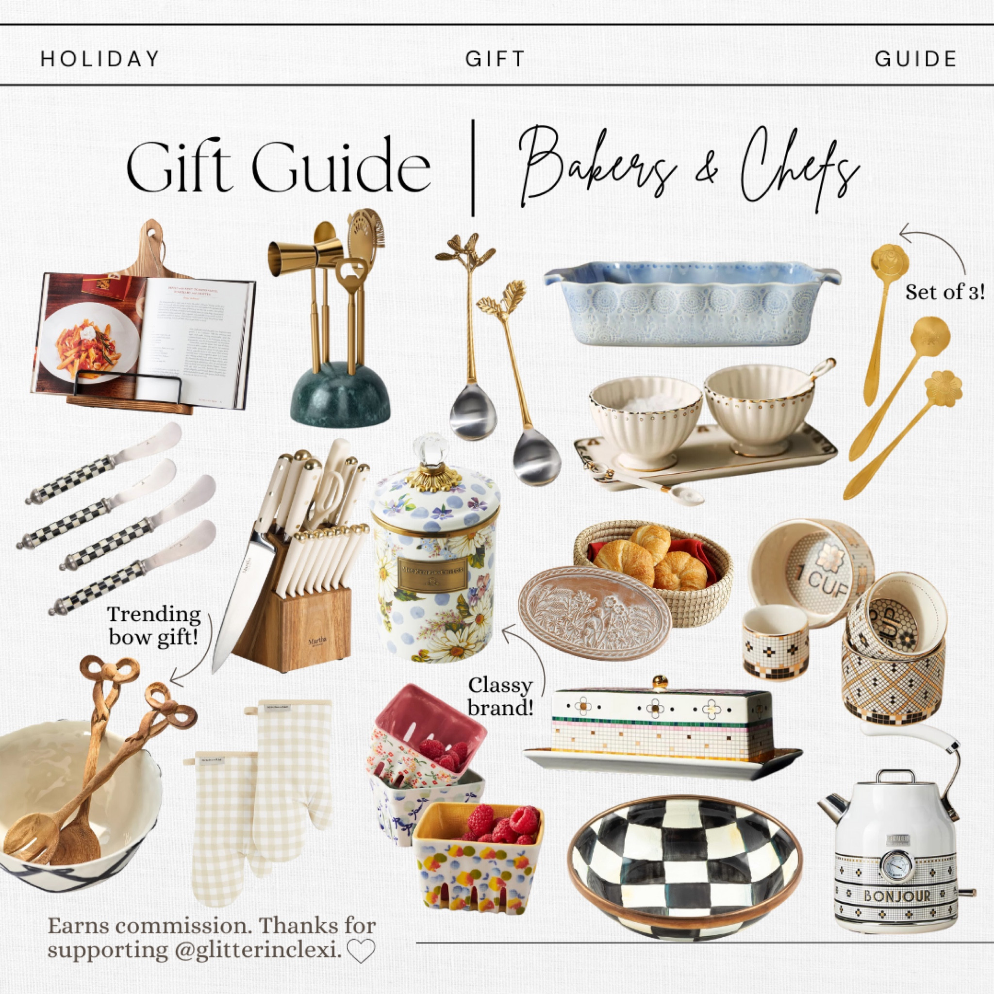 Gift guide for bakers and chefs 

#LTKCyberWeek #LTKHoliday #LTKGiftGuide