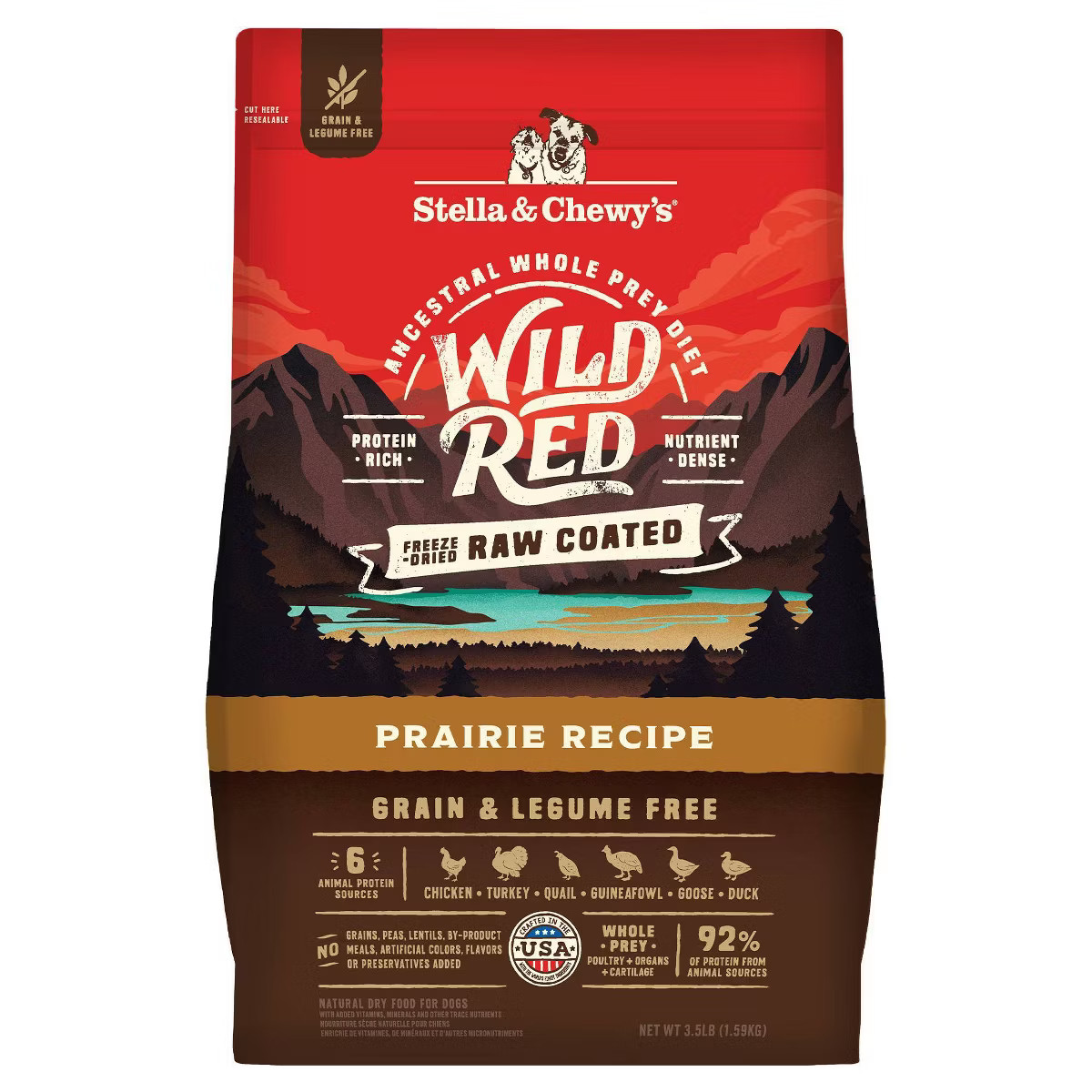 Stella & Chewy's Chicken and Turkey Flavor Wild Red Raw Coated Grain and Legume Free Dry Dog Food... | Target