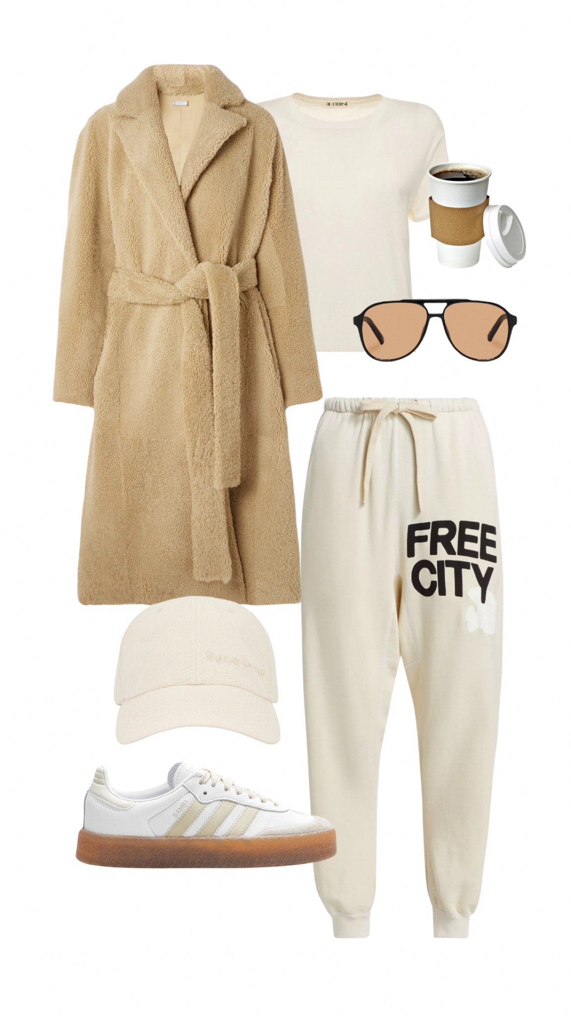 Styling a casual cute sweatpants outfit in the fall! Linked everything I could find in this look, as well as some similar options! I need these platform adidas sambas that are trending this season!

#LTKSeasonal #LTKShoeCrush #LTKFindsUnder100