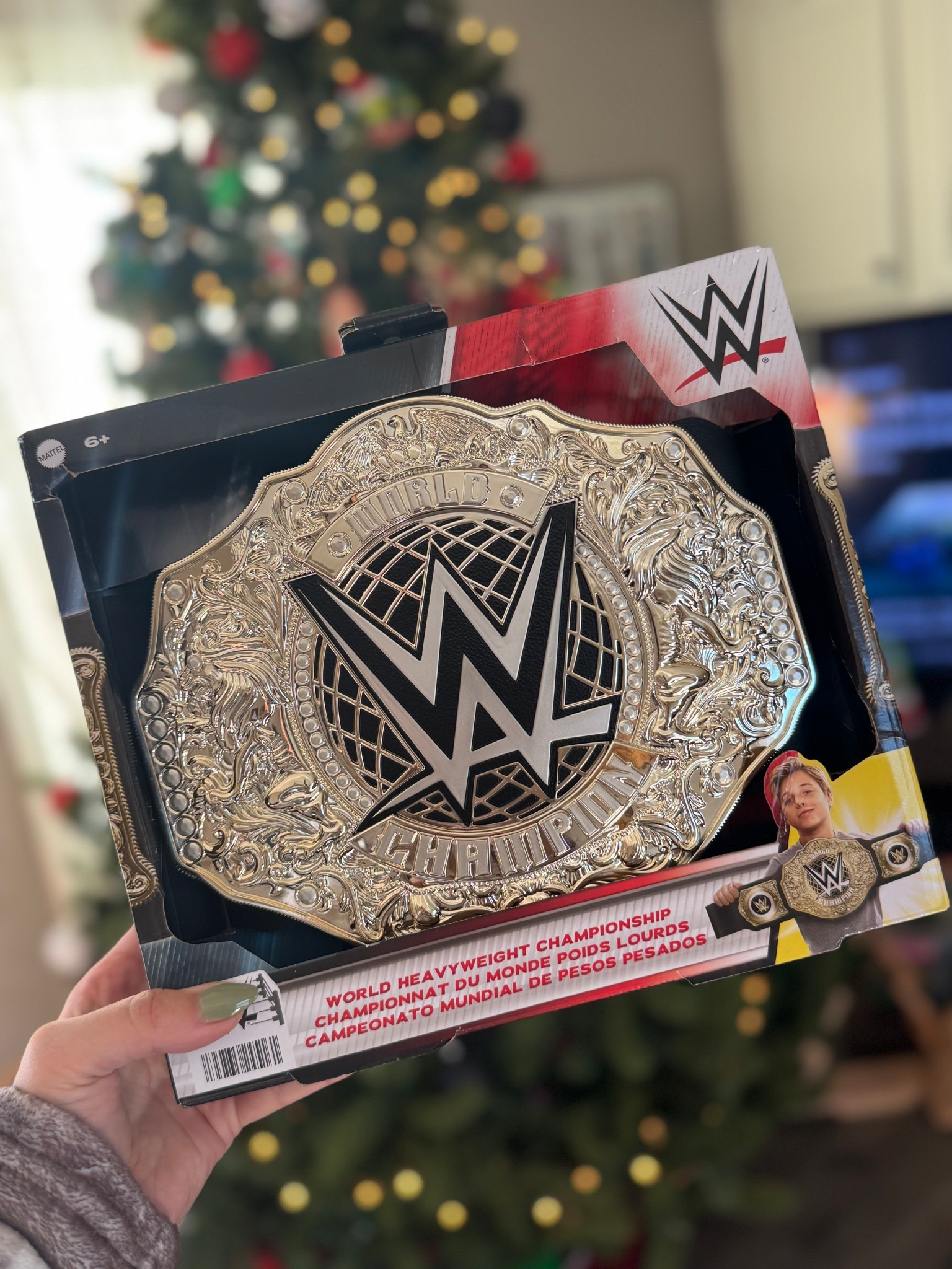 Wrestling boy mamas 🚨
You can still make Christmas MAGIC! 🎄🤼‍♂️
This WWE Championship Belt will be delivered 7 days before Christmas — perfect for the little wrestling fans who live for SmackDown moments!
Trust me… this is a WINNER 🏆

#BoyMom #WrestlingMama #WWEKids #ChristmasGiftIdea #LastMinuteGifts #BoyMomLife #ToyFinds #HolidayShopping


#LTKGiftGuide #LTKKids #LTKmomlife