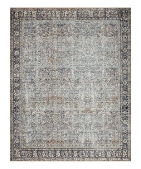 Gray & Charcoal Distressed Wynter Rug | Zulily