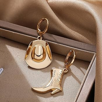 Western Boho Cowgirl Earrings for Women - Dangle Country Boot Hat Earrings - Cowgirl Outfits | Amazon (CA)