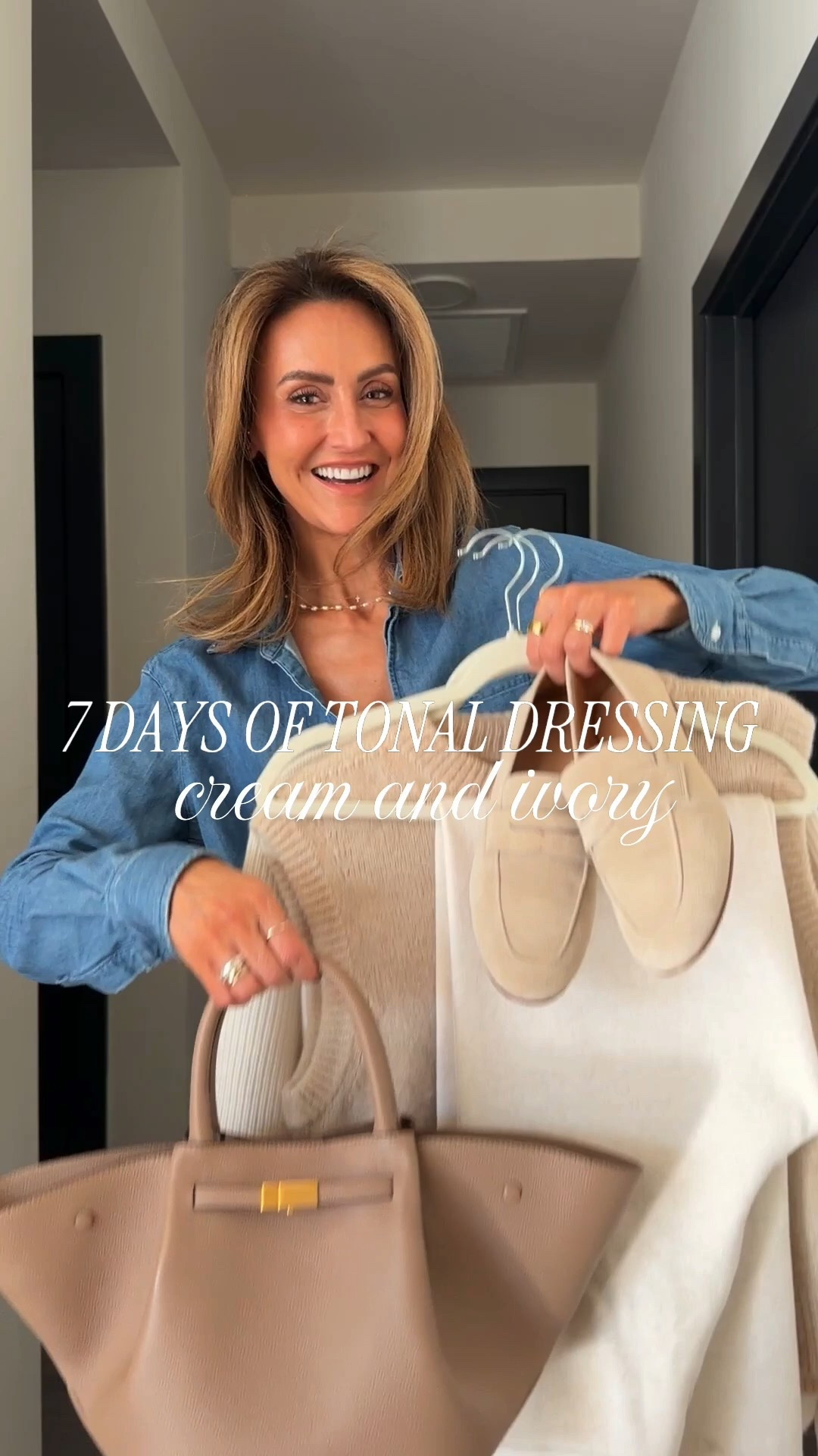 Day 1 of 7 Tonal Dressing 🍦🍨 creams and ivory! 

Comment SHOP and I’ll send you a DM with all of the links to shop 💫 you can always check my stories for direct links, highlights or shop via link in my bio! 

Knit pants, sweater vest, cashmere sweater, oversized coats, suede loafers, demellier bag, fall tonal outfits 

Pants small, sweaters small, coat xs 


#LTKItBag #LTKStyleTip #LTKShoeCrush