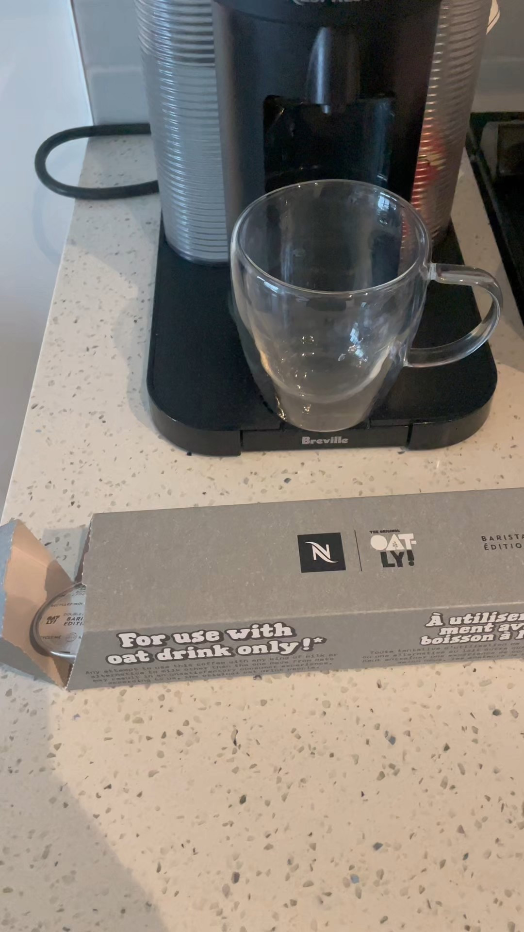 I love my Nespresso and these new oat pods are so delicious! I made a cappuccino today using Hazelnut flavored oat milk and omg delicious 🤤 

Nespresso breville
Expresso machine 
Coffee snob


#LTKWatchNow #LTKSaleAlert #LTKHome