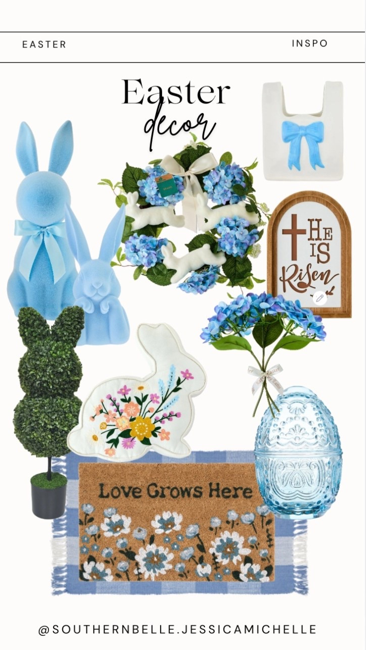 @walmart for the win with Easter in spring decor!!