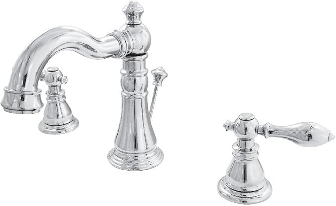 Kingston Brass FSC1971ACL American Classic Widespread Lavatory Faucet, 5-5/16" Spout Reach, Polis... | Amazon (US)
