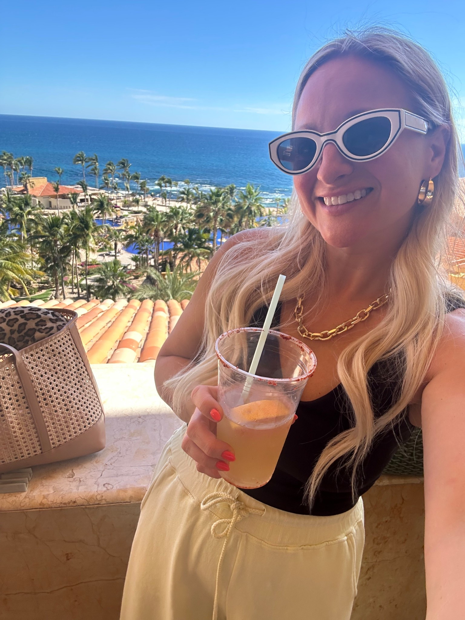 Fun accessories!! Cat eye sunglasses with a fun stripe are SO CUTE! I have them in the black and the white. On sale for around $7.50 each! AND these 925  sterling silver gold plated hoops are AMAZING and water proof! 

#LTKootd #LTKSaleAlert #LTKGiftGuide