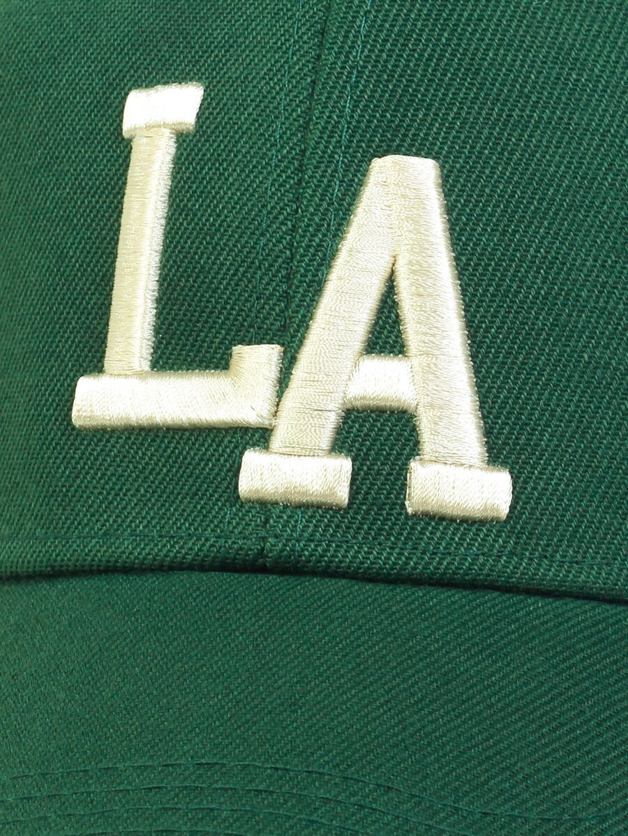 1pc Women's La Letter Embroidery Geometric Pattern Baseball Cap Outdoor Sun Protection Adjustable... | SHEIN