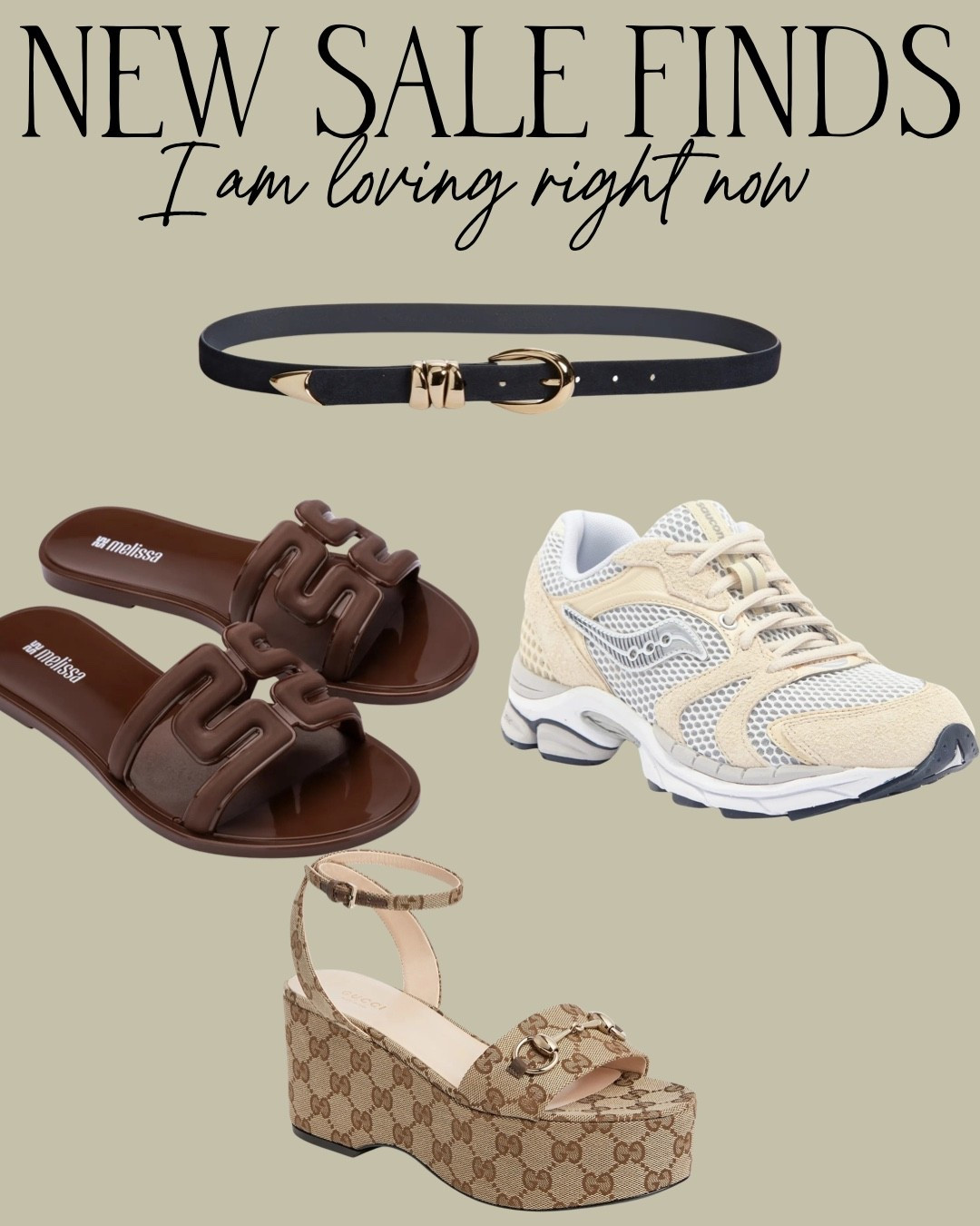 New sale finds on sneakers, flat sandals, belt, Gucci heels 

#LTKFindsUnder100 #LTKFindsUnder50 #LTKSaleAlert