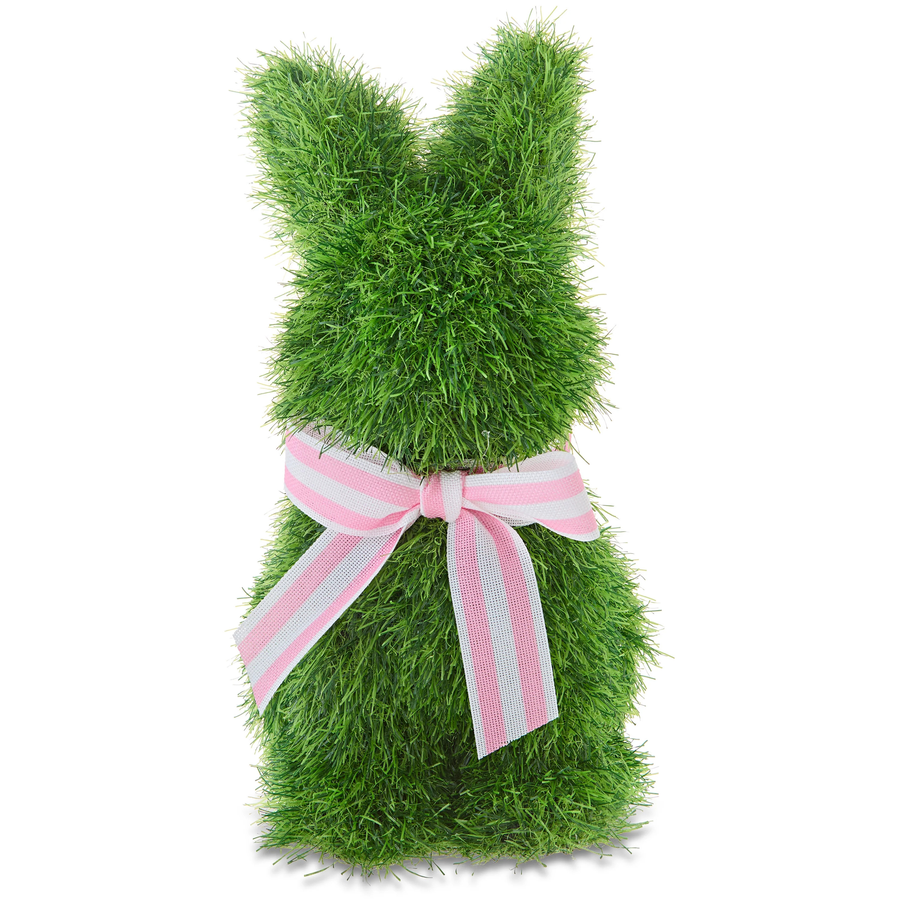 Faux Grass Sitting Bunny Tabletop Decoration, Green, 15.5", Easter by Way To Celebrate | Walmart (US)