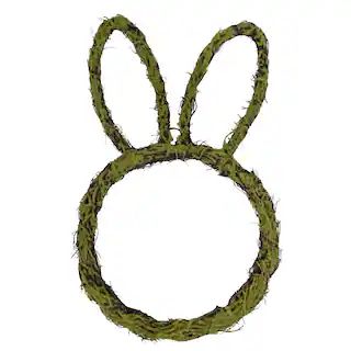 19" Easter Rabbit Grapevine Moss Wreath Form by Ashland® | Michaels Stores